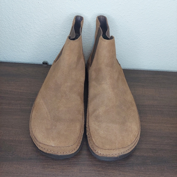 Chaco Paonia Men\'s Chelsea Suede Leather Boot‎ Wool Lining Size 12 main image 5
